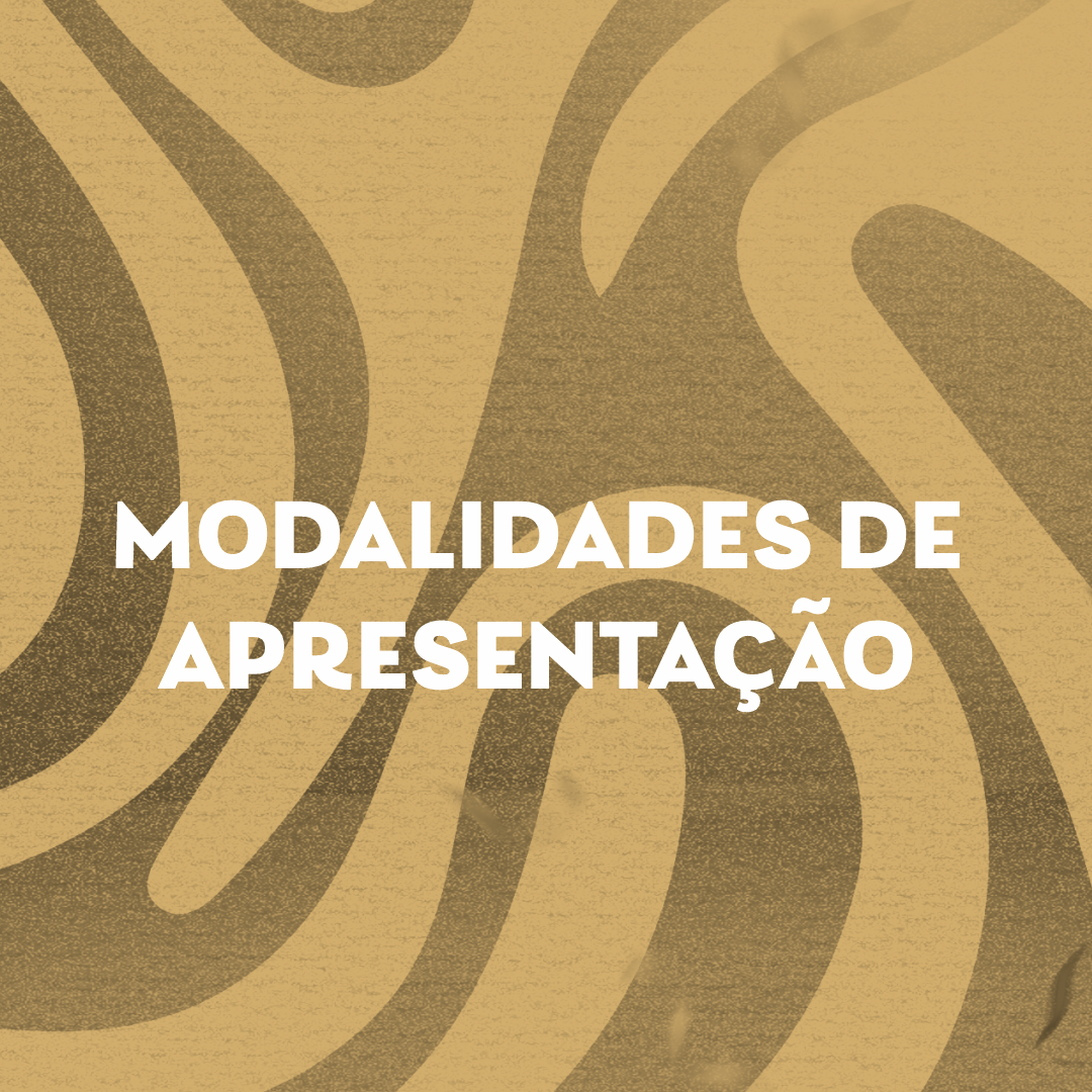 Modalidades de apresentação